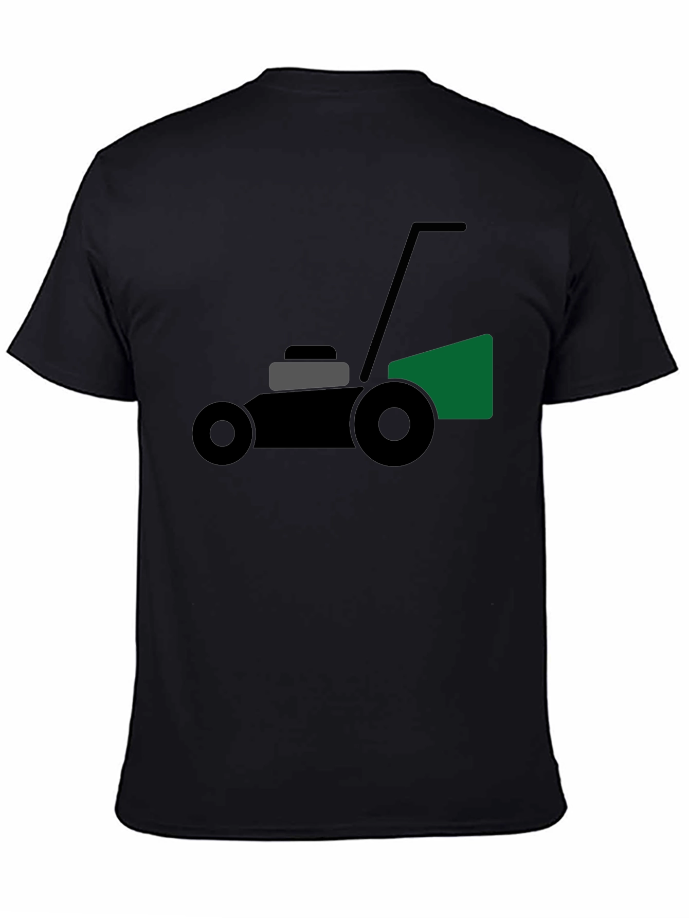 Lawn Mower Graphic Tee - Black