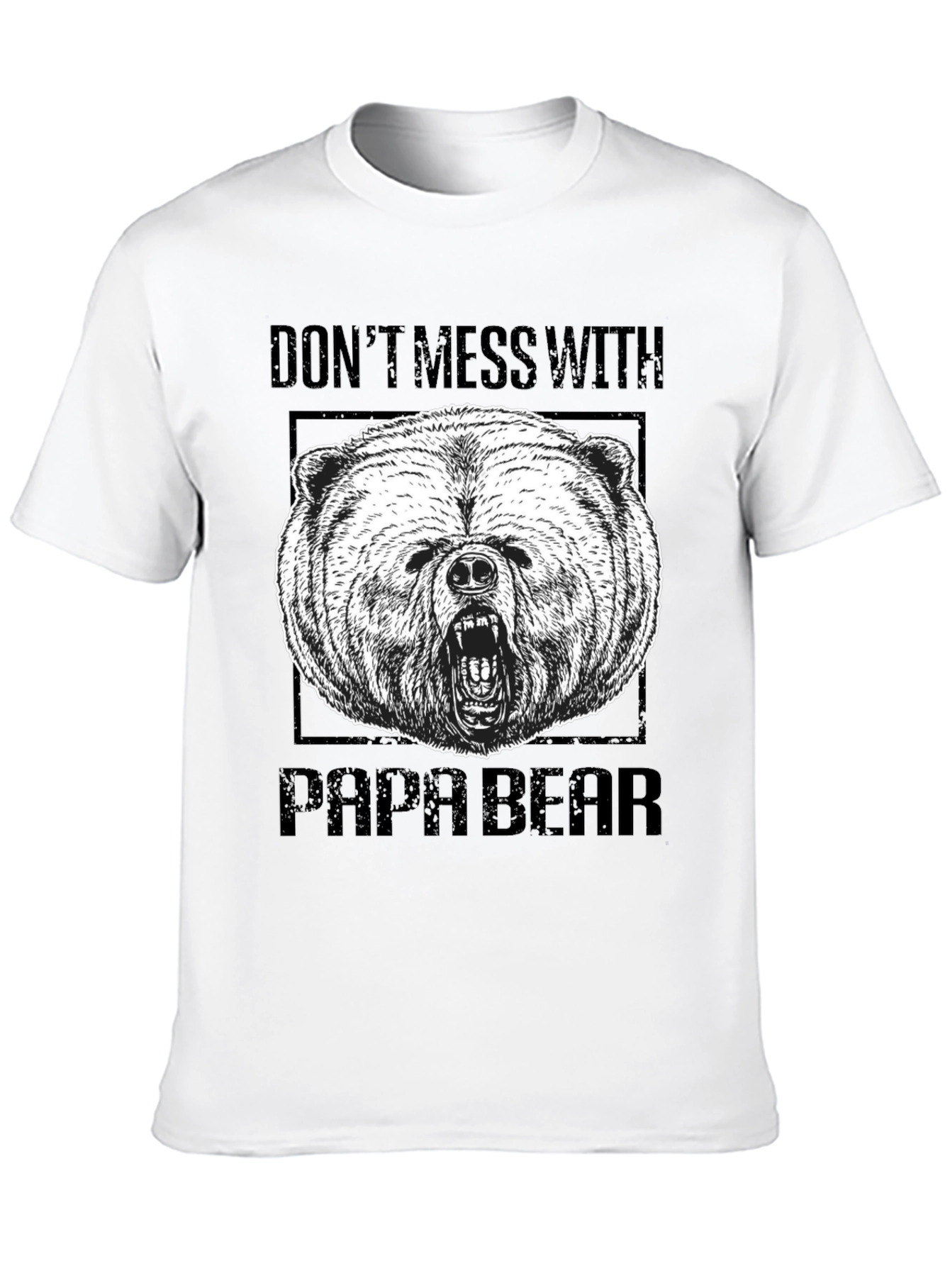 Dont Mess With Papa Bear Graphic Tee