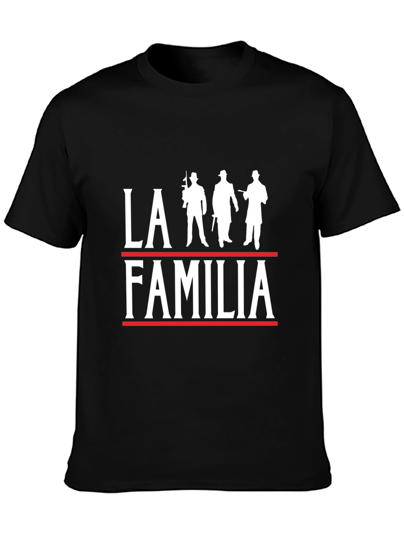 La Familia T-Shirt - Classic Silhouette Design