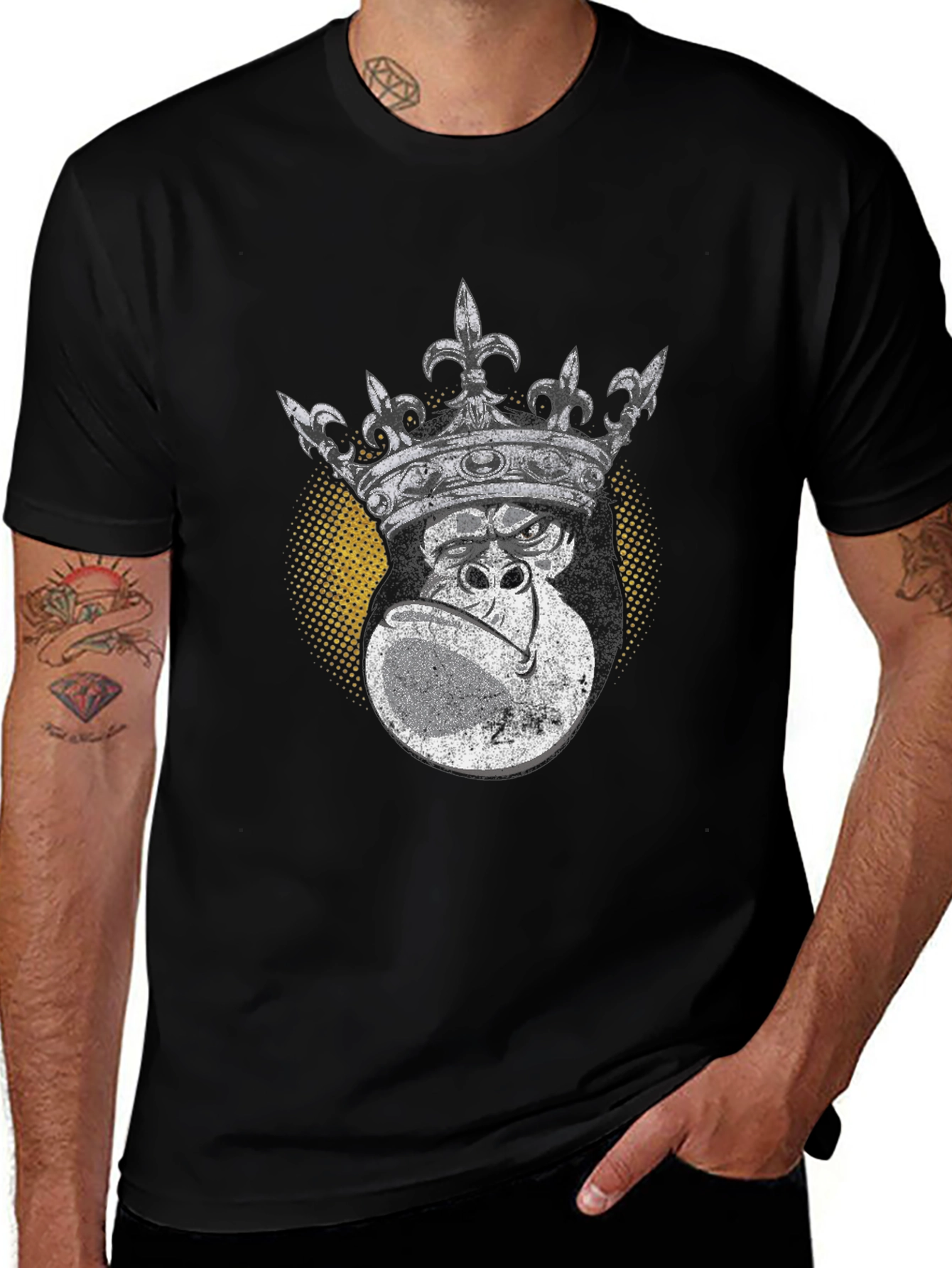 King Kong Graphic Tee - Black T-Shirt
