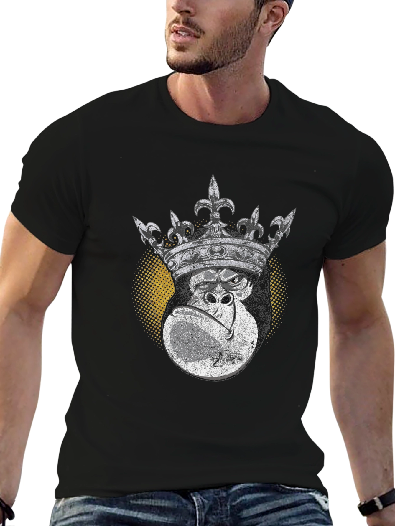 King Kong Graphic Tee - Black T-Shirt