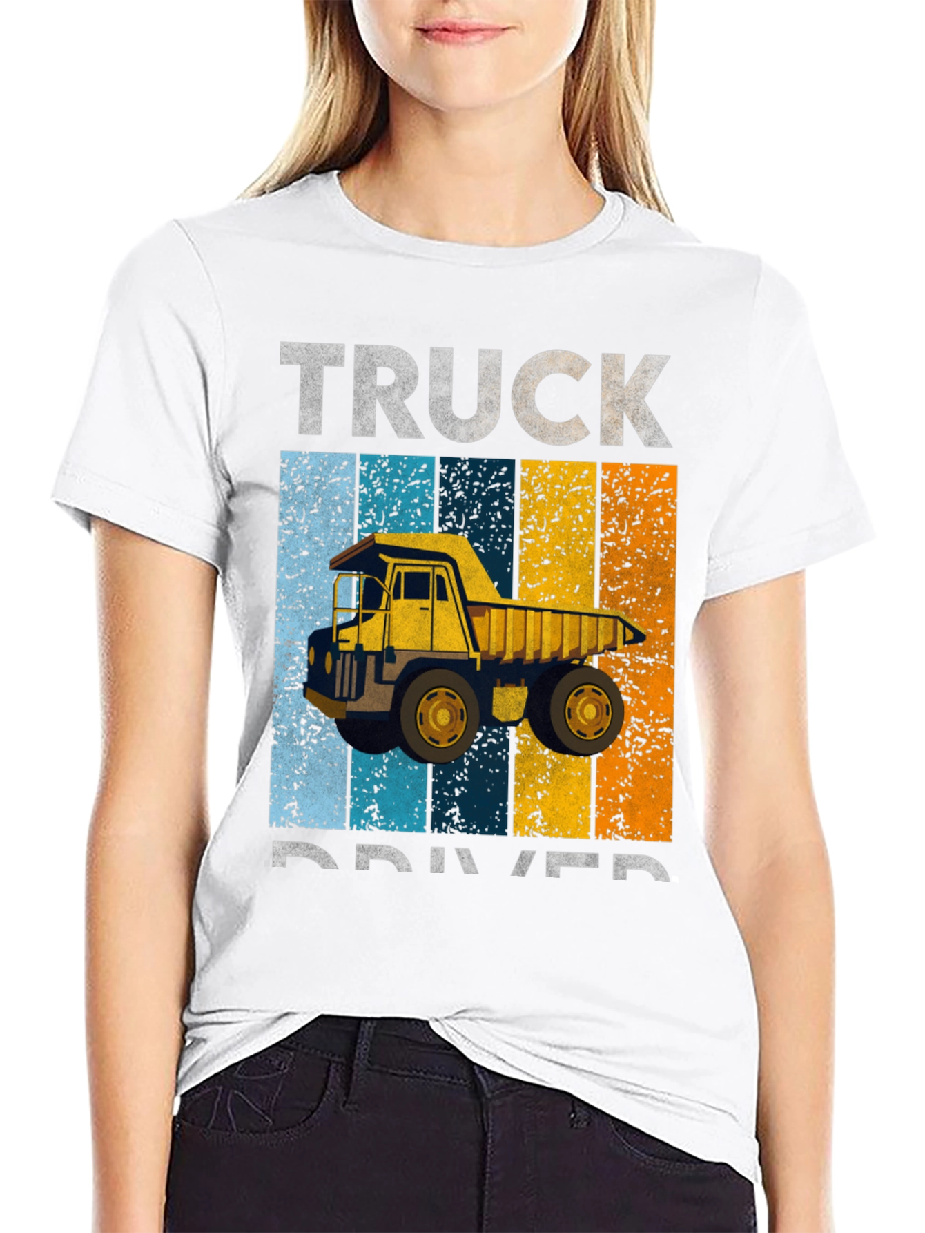 Truck Driver T-Shirt - Retro Style