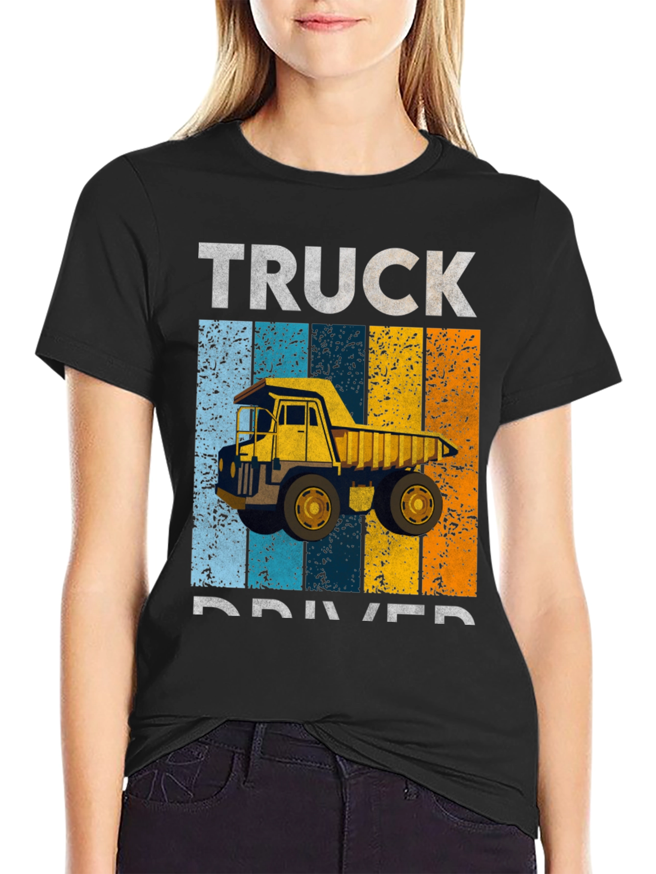 Truck Driver T-Shirt - Retro Style
