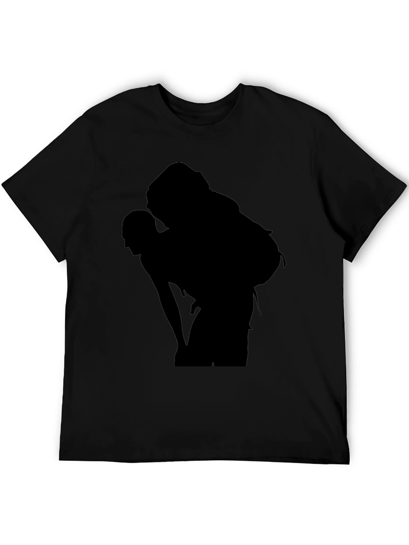 Silhouette Hiker Black T-Shirt