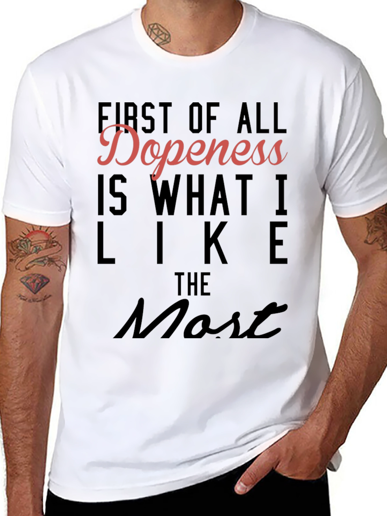 Dopeness Tee: Bold Statement Shirt