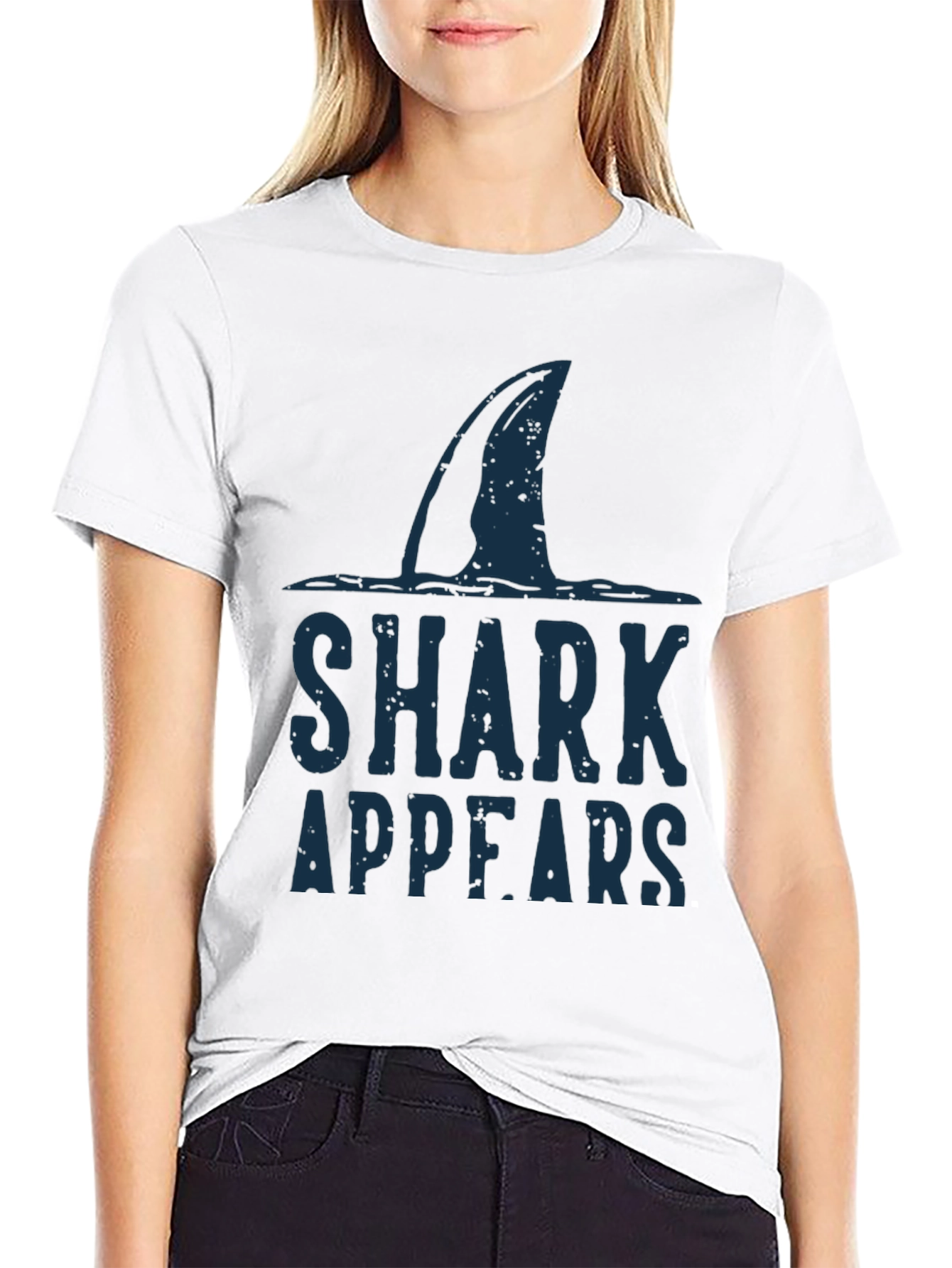 Shark Appears Graphic Tee - Marine Life
