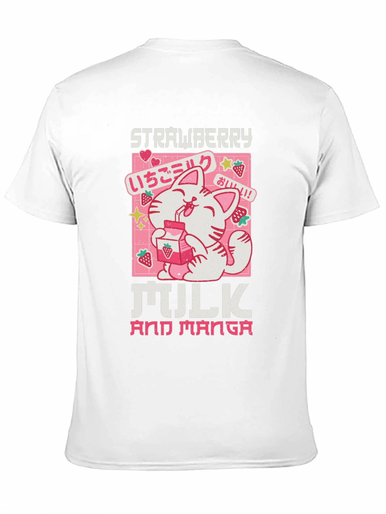 Strawberry Milk and Manga Graphic Tee