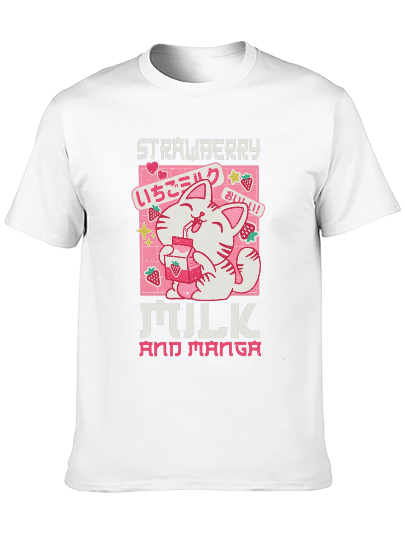 Strawberry Milk and Manga Graphic Tee