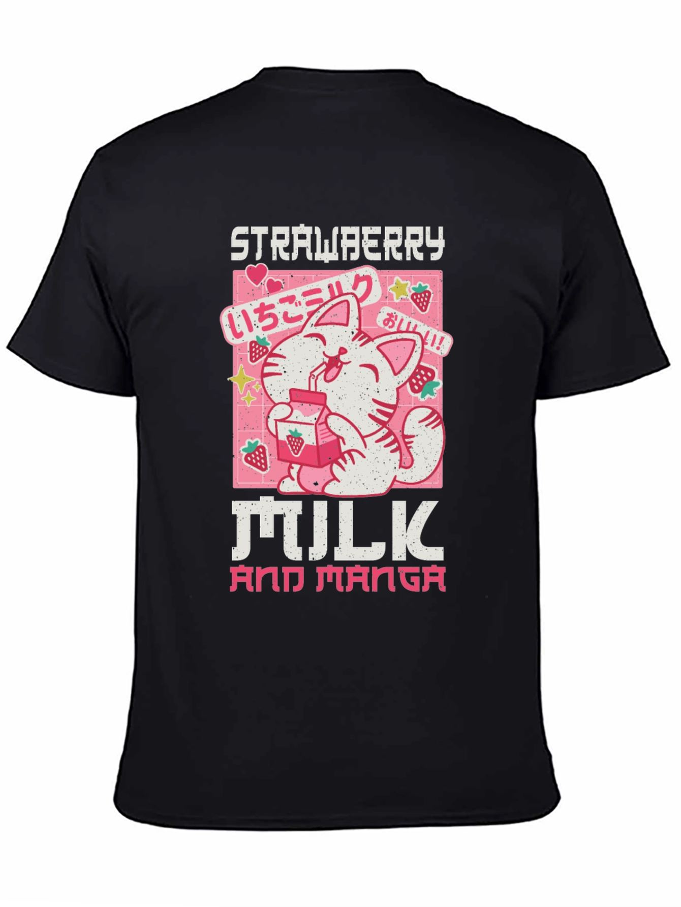 Strawberry Milk and Manga Graphic Tee