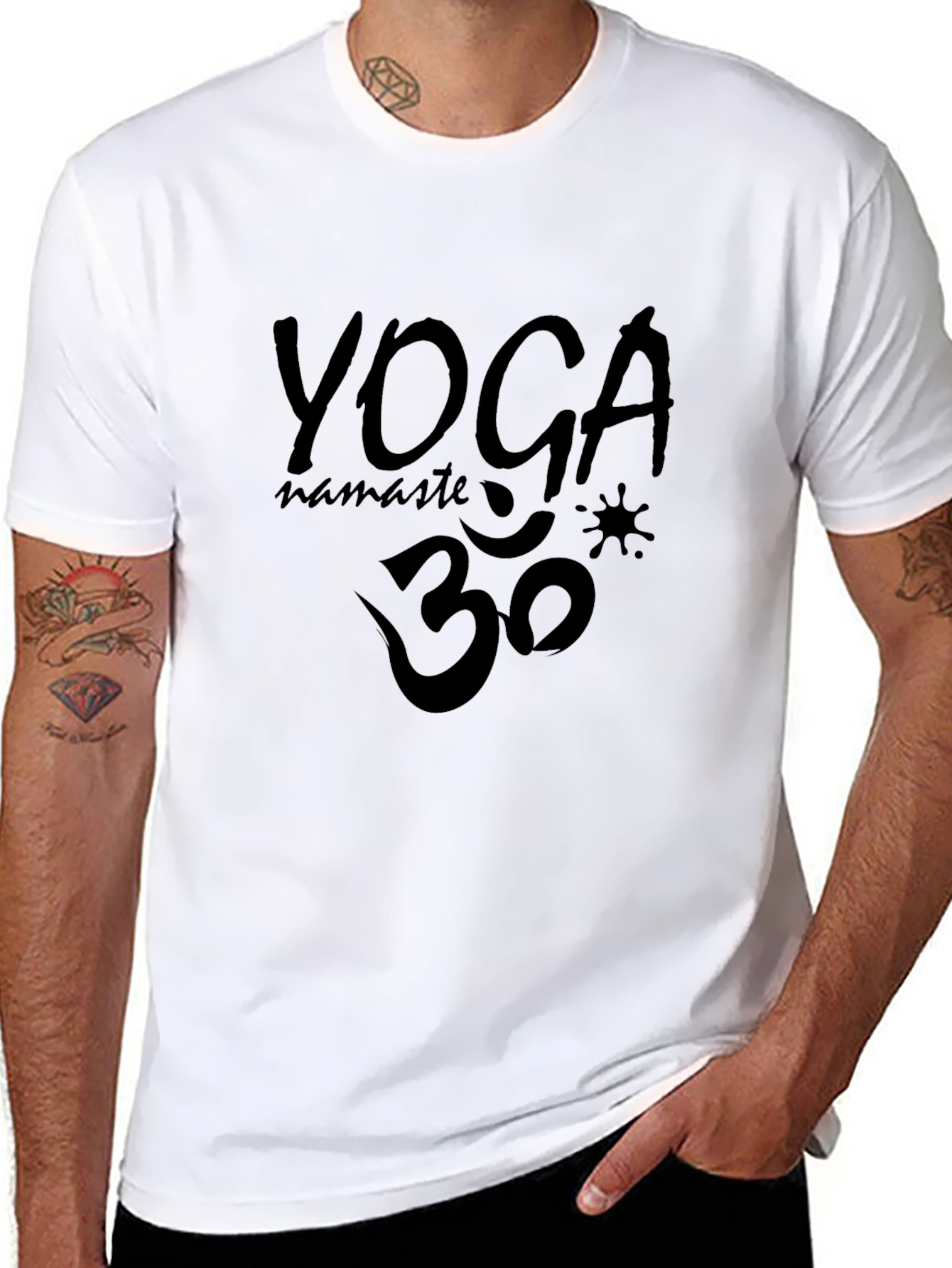 Yoga Namaste Graphic T-Shirt