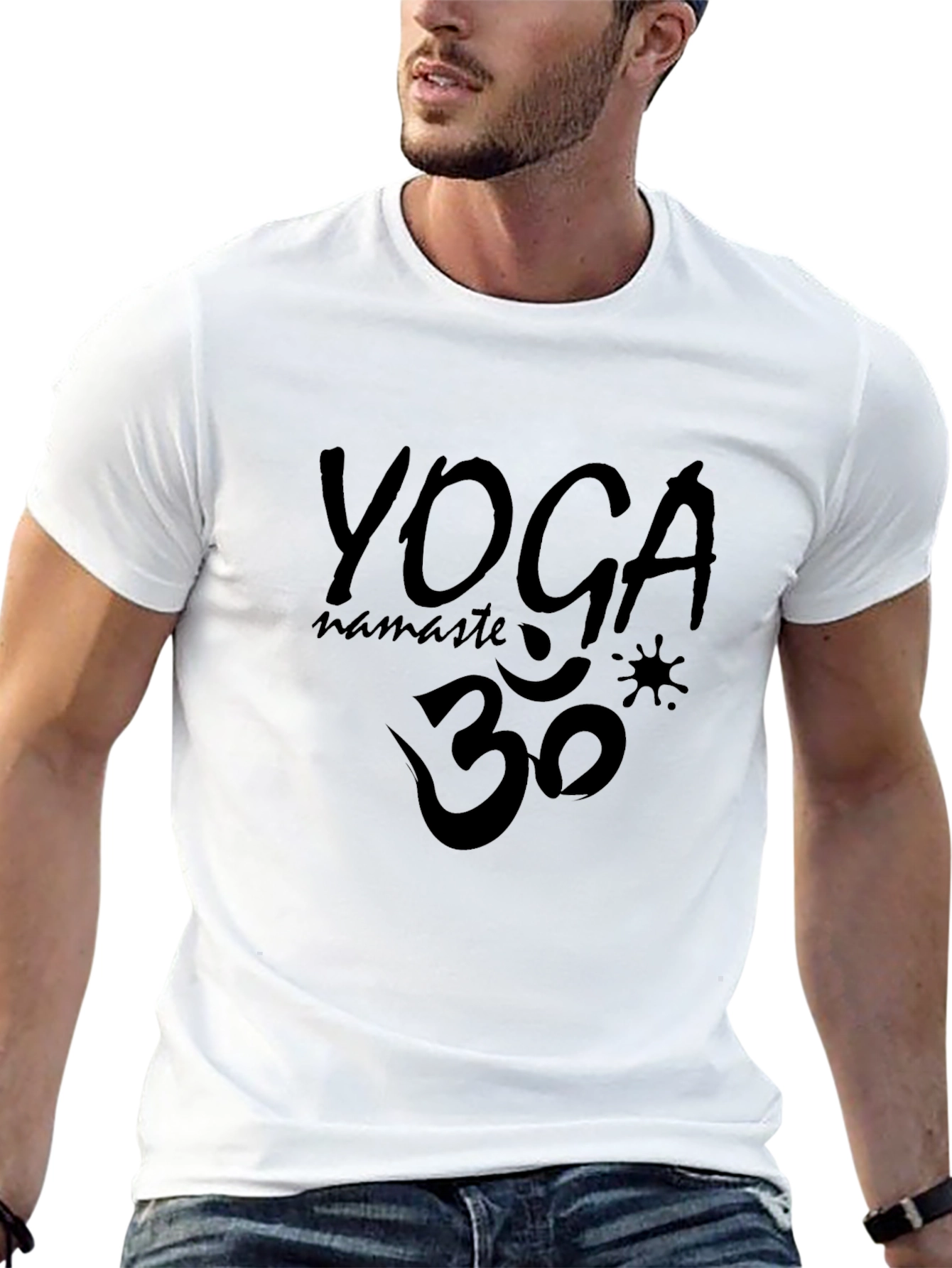 Yoga Namaste Graphic T-Shirt