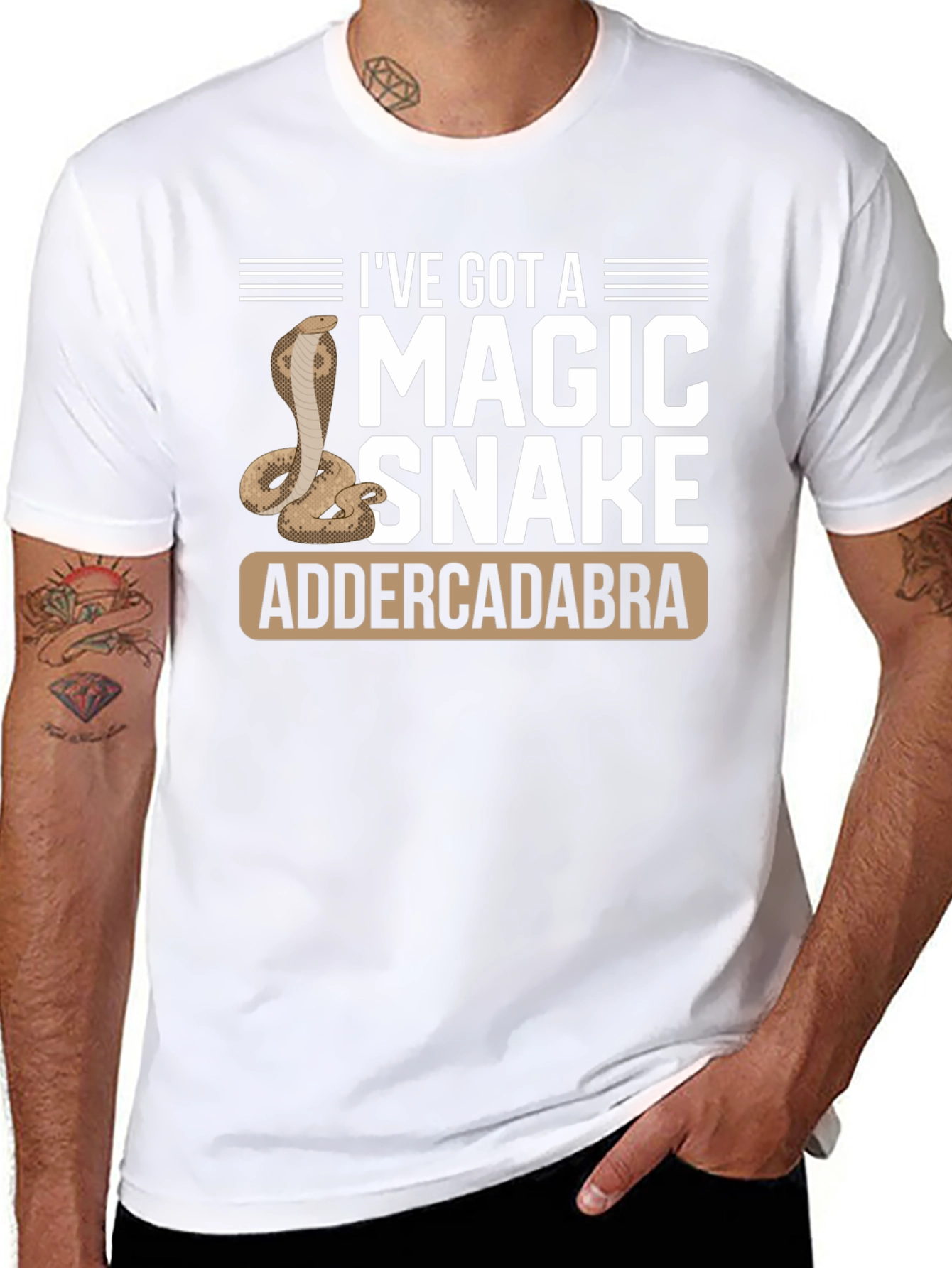 Magic Snake Addercadabra T-Shirt