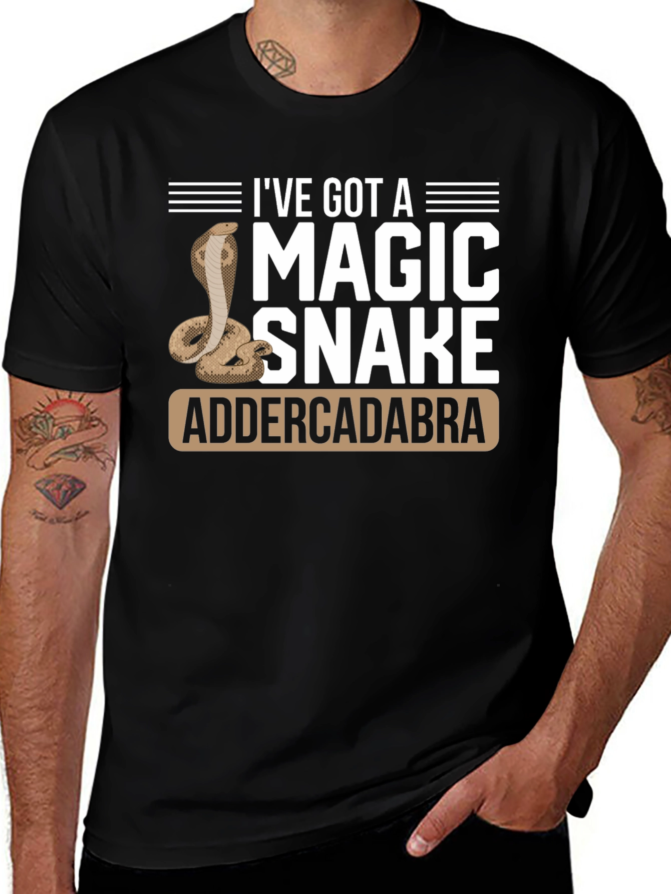 Magic Snake Addercadabra T-Shirt