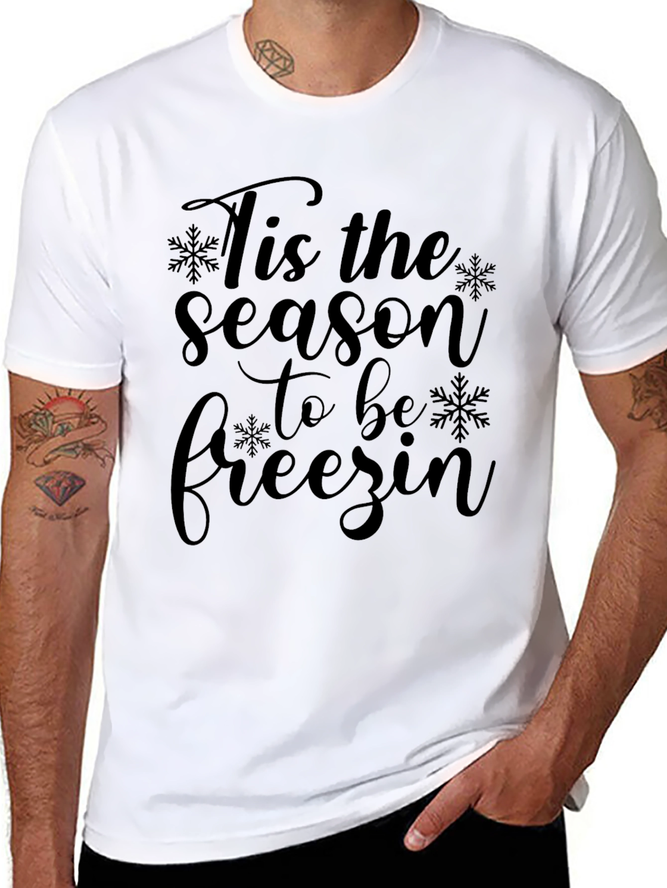 Tis The Season To Be Freezin T-Shirt