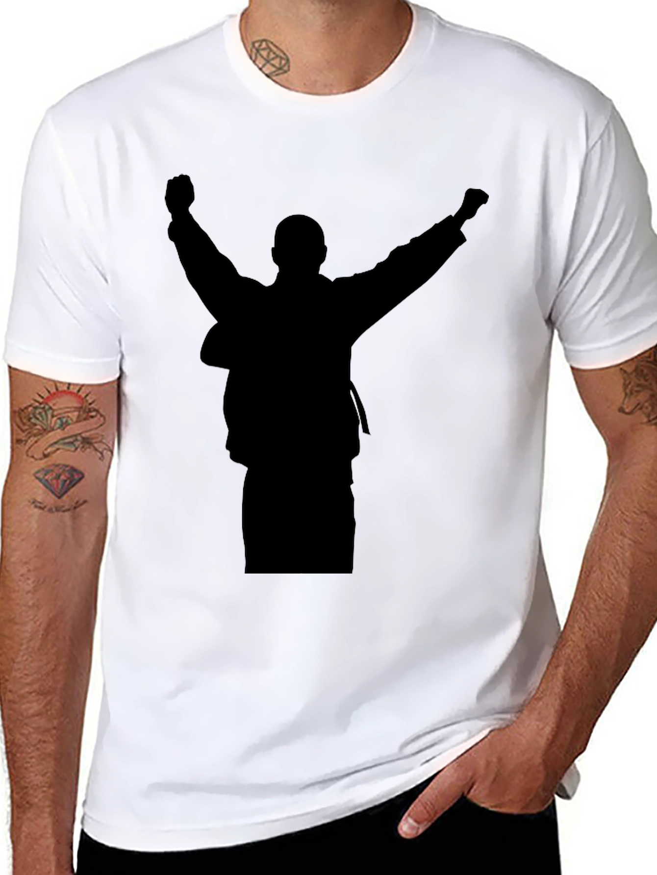 Silhouette Champion T-Shirt - Victory Graphic Tee