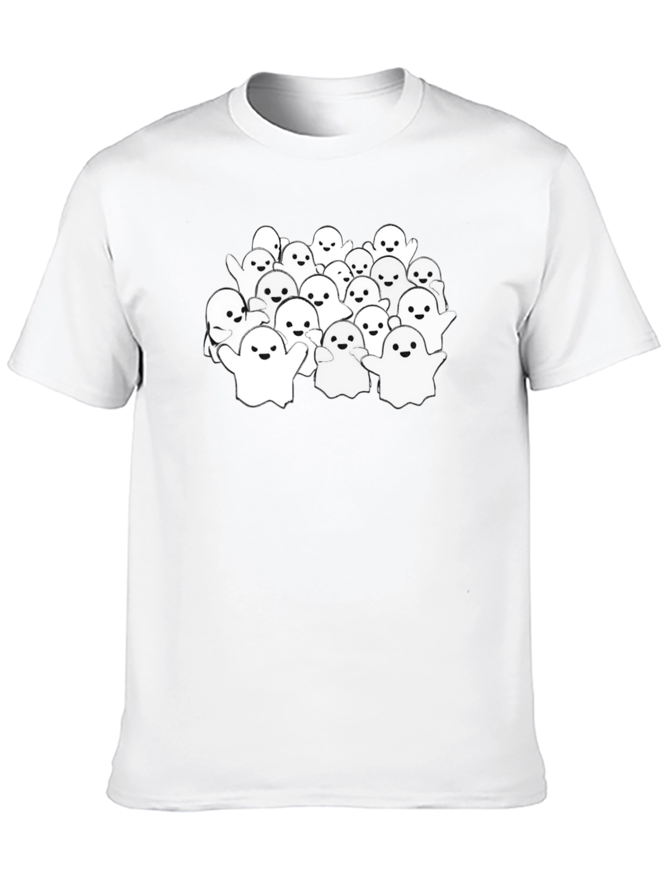 Spooky Cute Ghost T-Shirt - Halloween Apparel