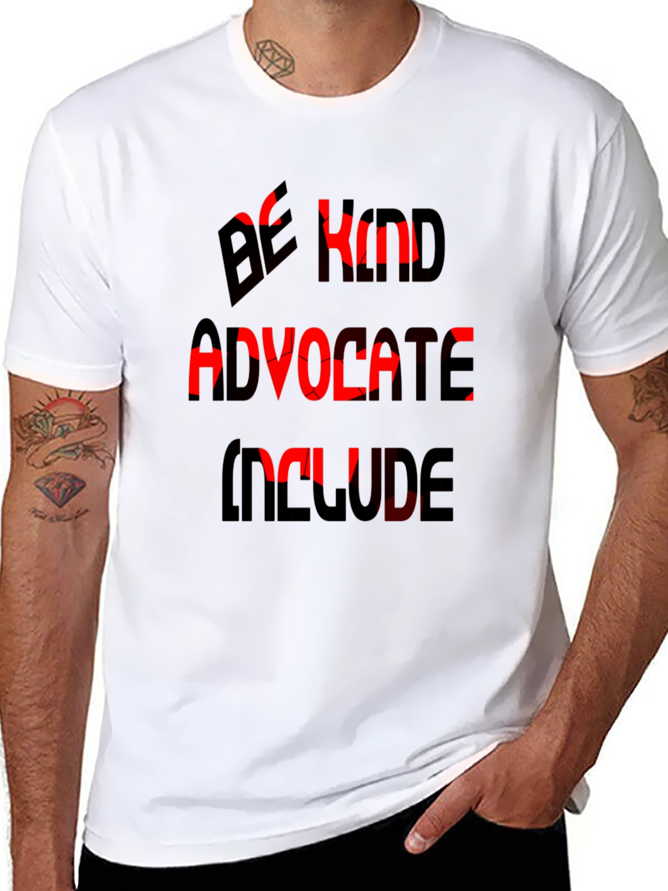 Be Kind Advocate Include Graphic T-Shirt