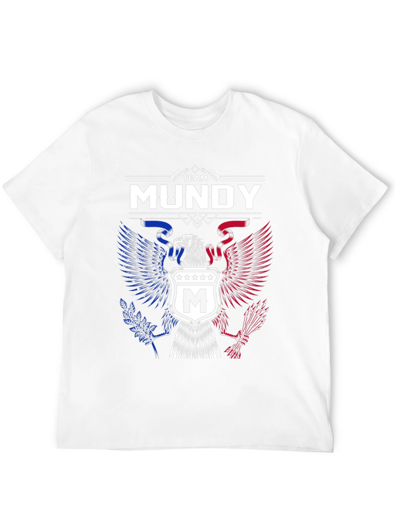 Team Mundy Eagle Crest Graphic T-Shirt
