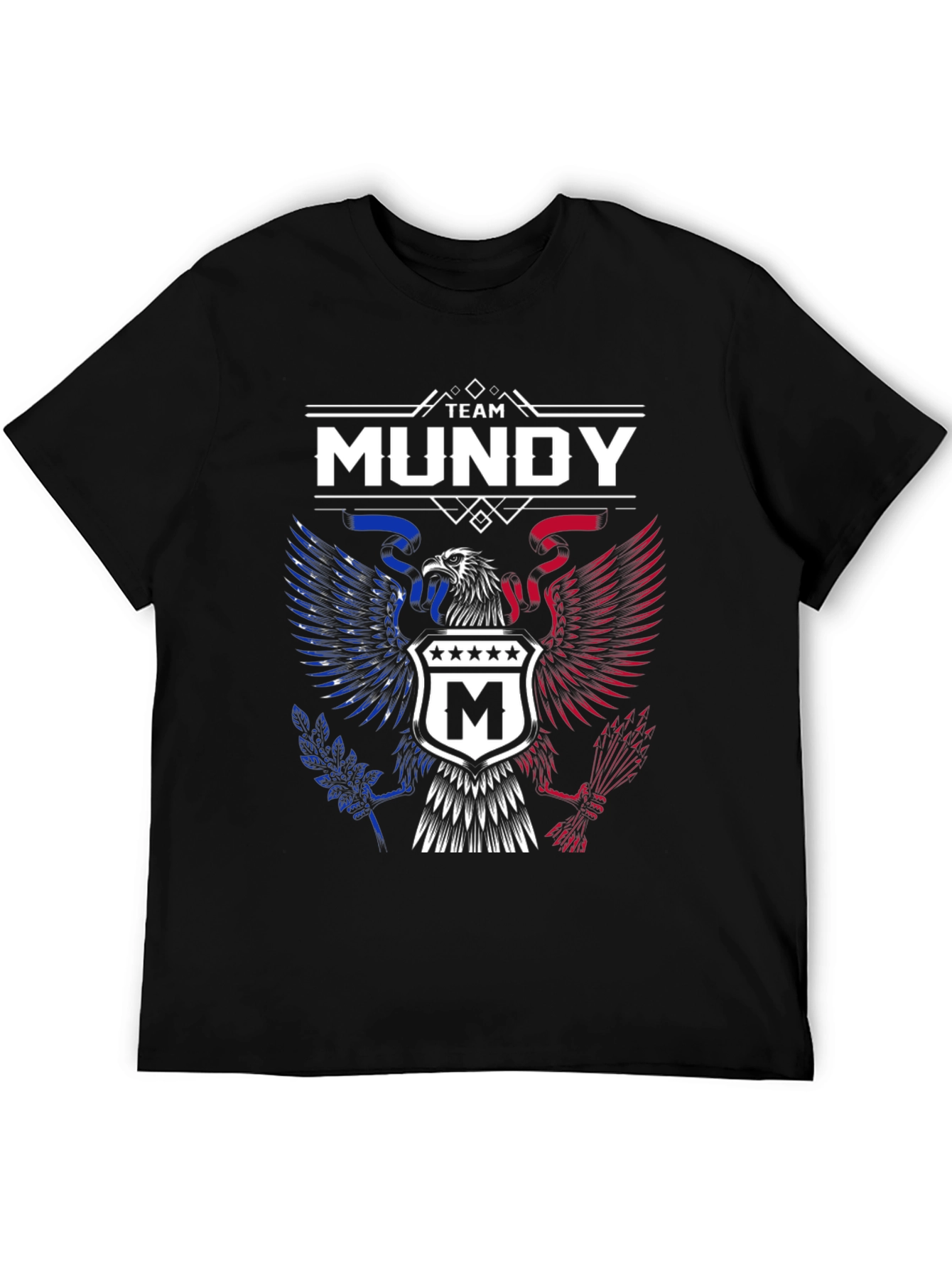 Team Mundy Eagle Crest Graphic T-Shirt