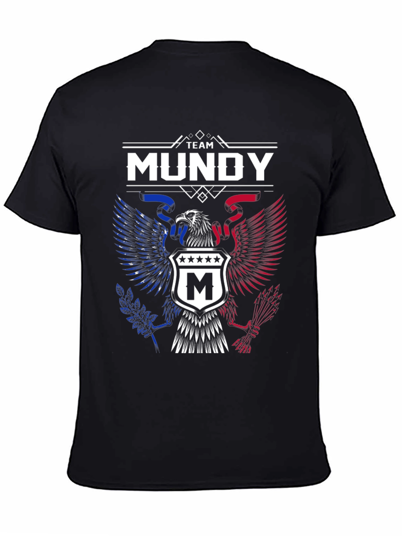 Team Mundy Eagle Crest Graphic T-Shirt