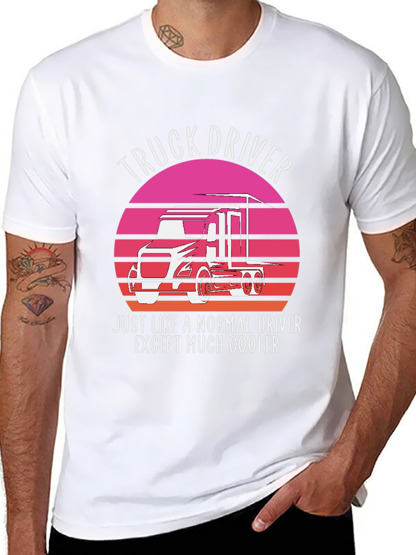 Truck Driver T-Shirt - Cooler Than Normal!