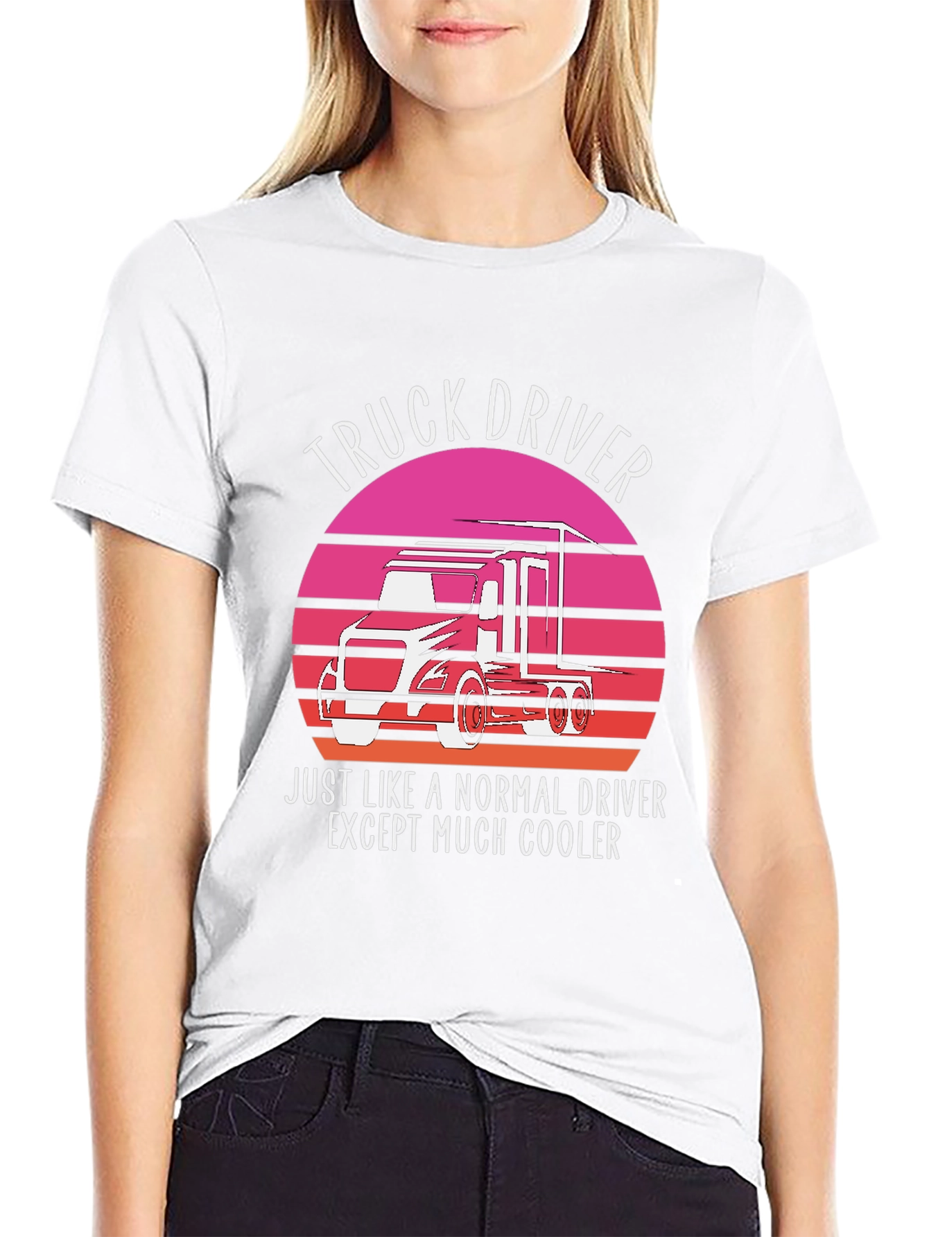 Truck Driver T-Shirt - Cooler Than Normal!