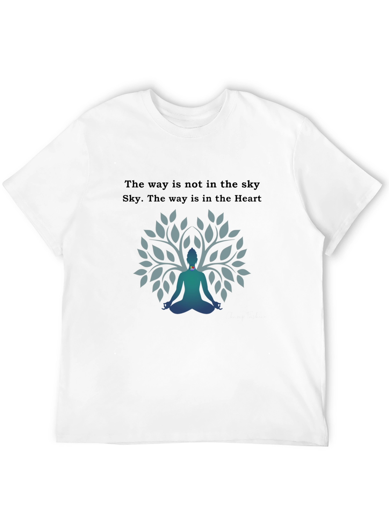 Heart Way Graphic Tee - Mindful T-Shirt