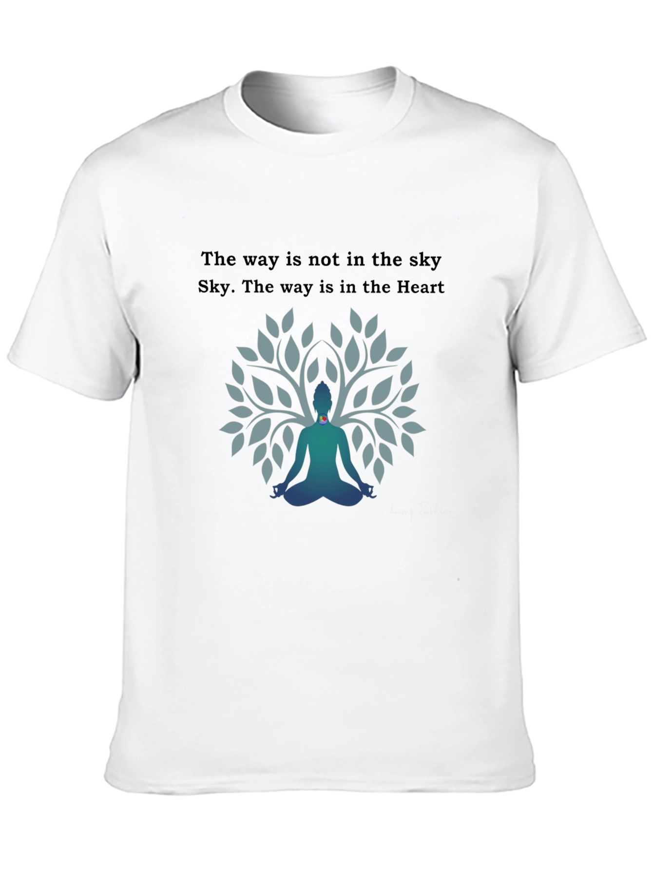 Heart Way Graphic Tee - Mindful T-Shirt