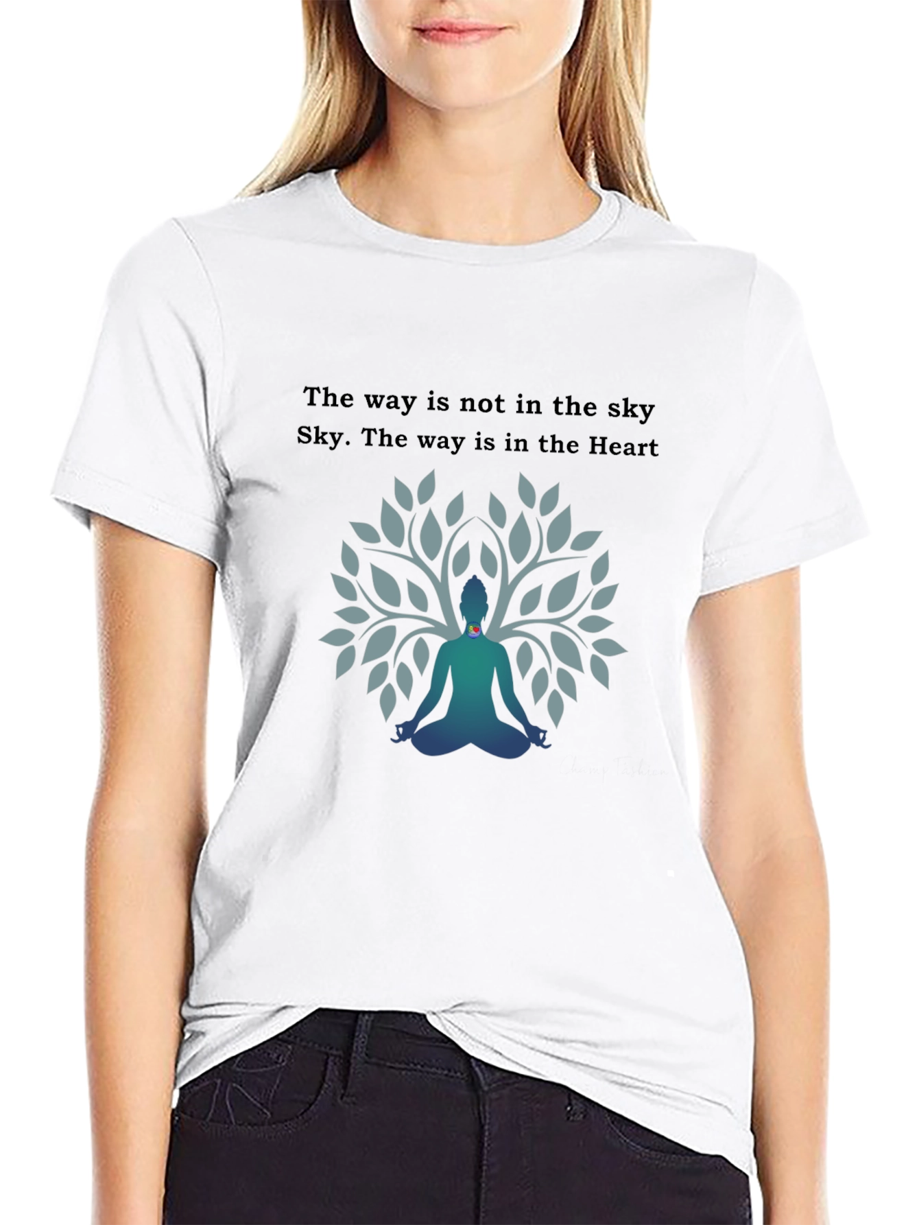 Heart Way Graphic Tee - Mindful T-Shirt
