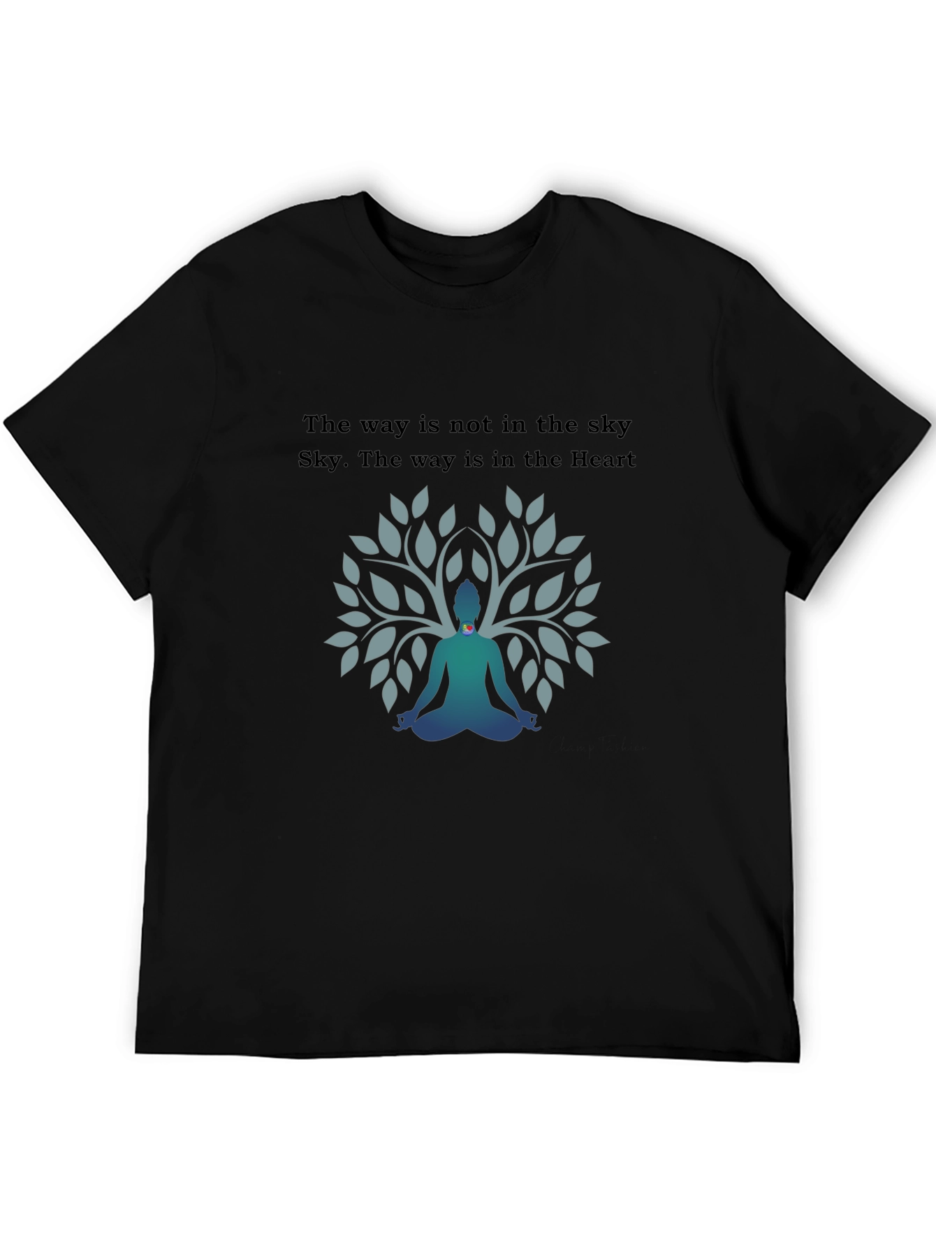 Heart Way Graphic Tee - Mindful T-Shirt