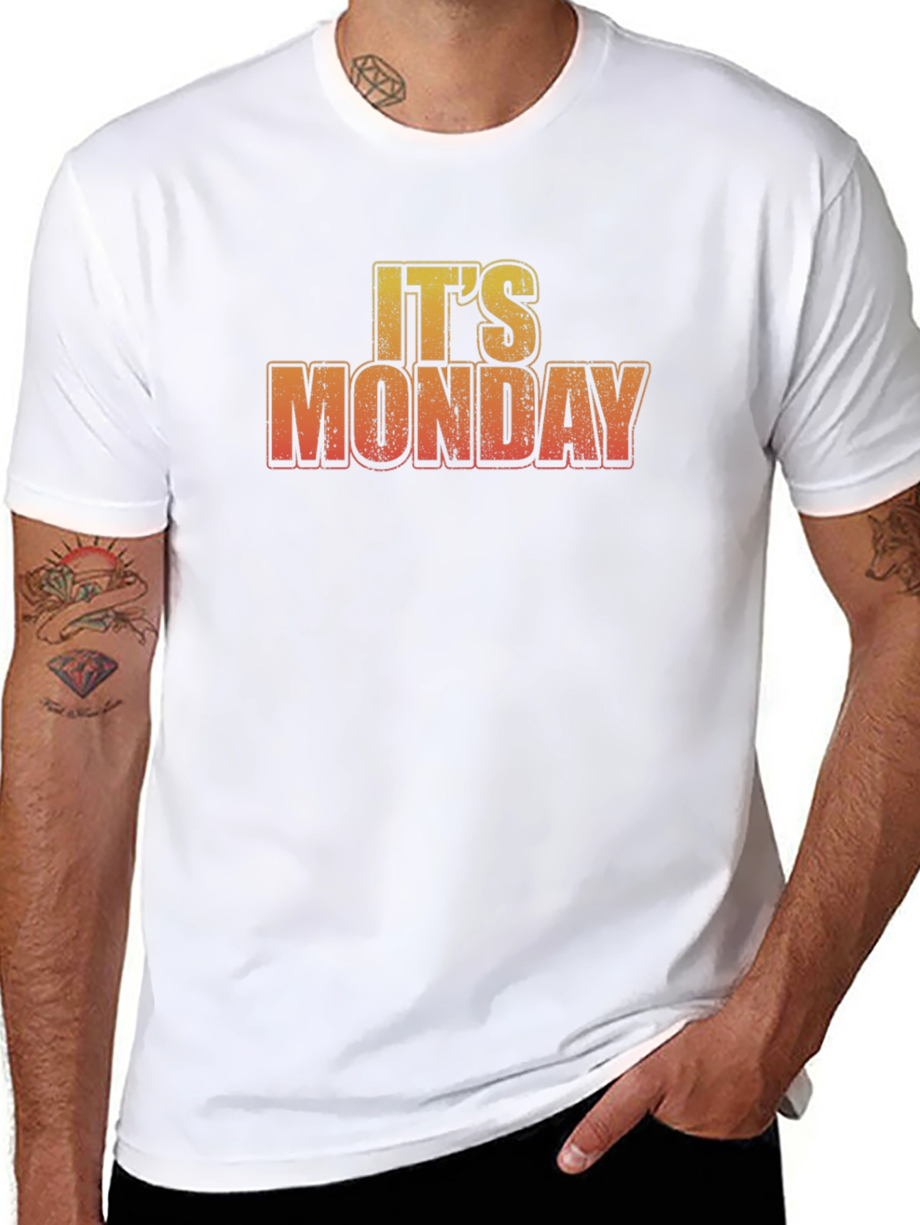 Its Monday Graphic Tee - Funny Mens T-Shirt