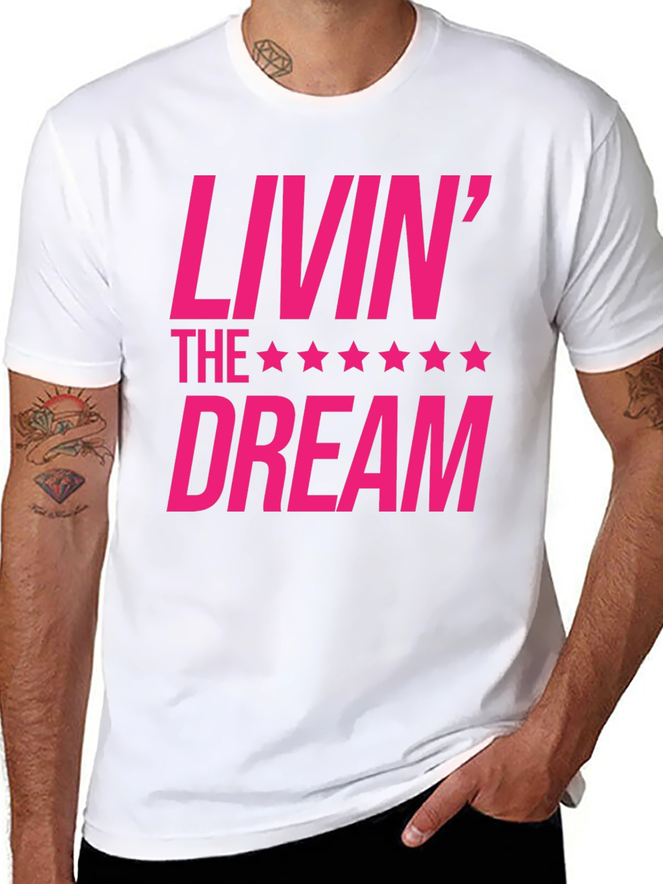 Livin the Dream Graphic T-Shirt