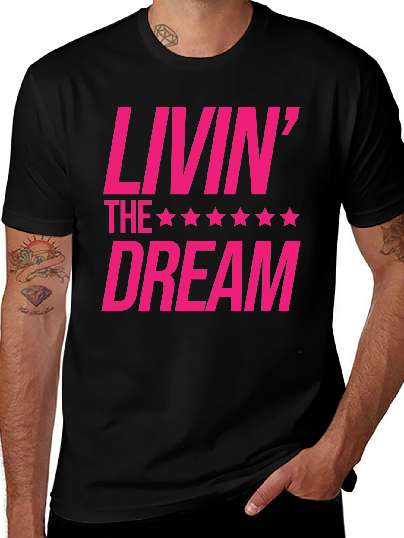 Livin the Dream Graphic T-Shirt