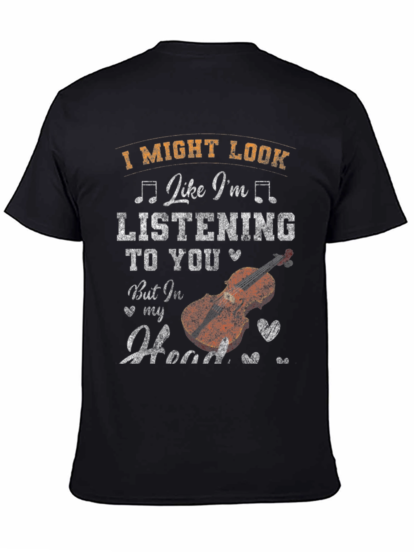 Musical Mind Black Graphic Tee
