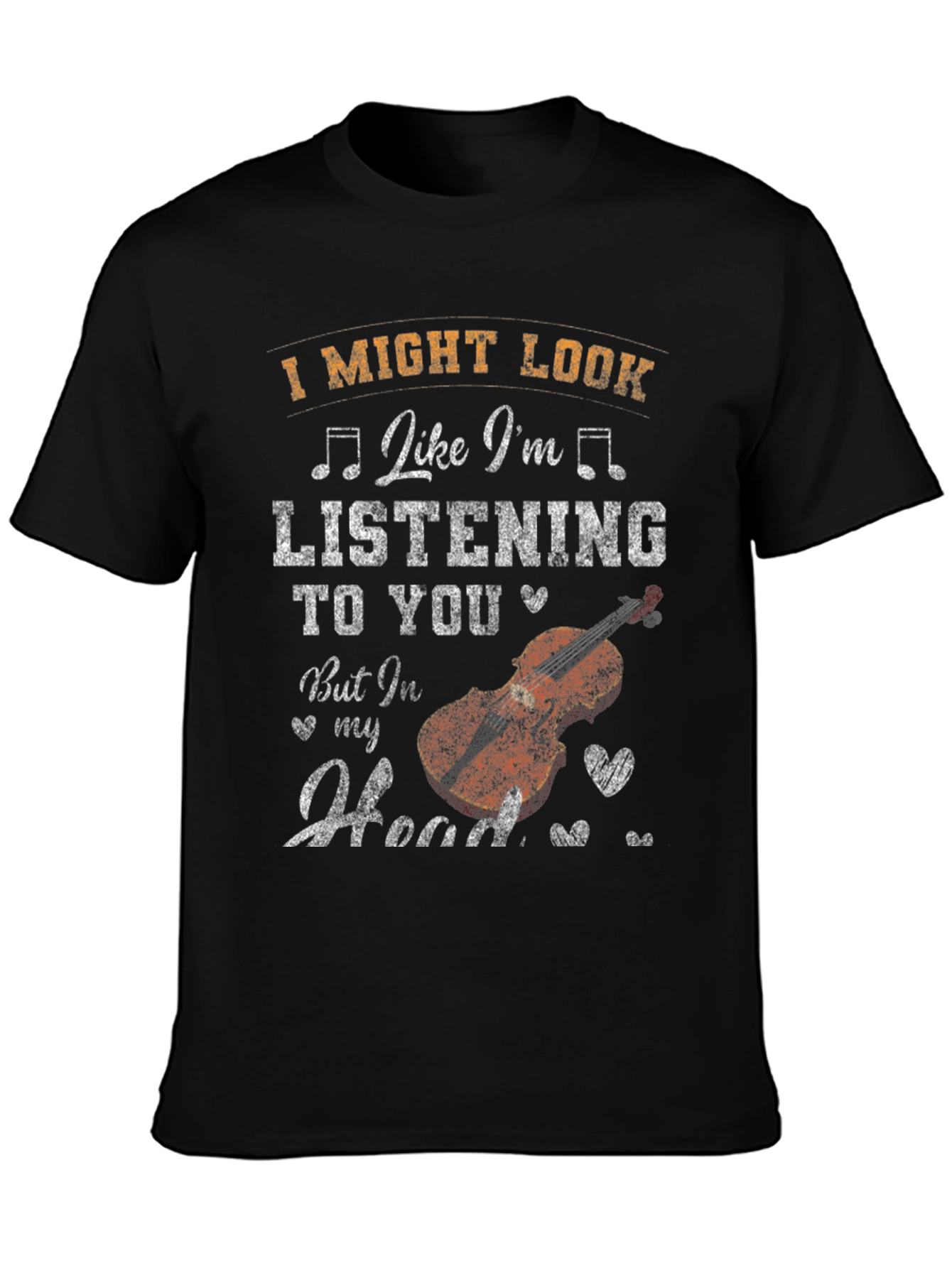Musical Mind Black Graphic Tee
