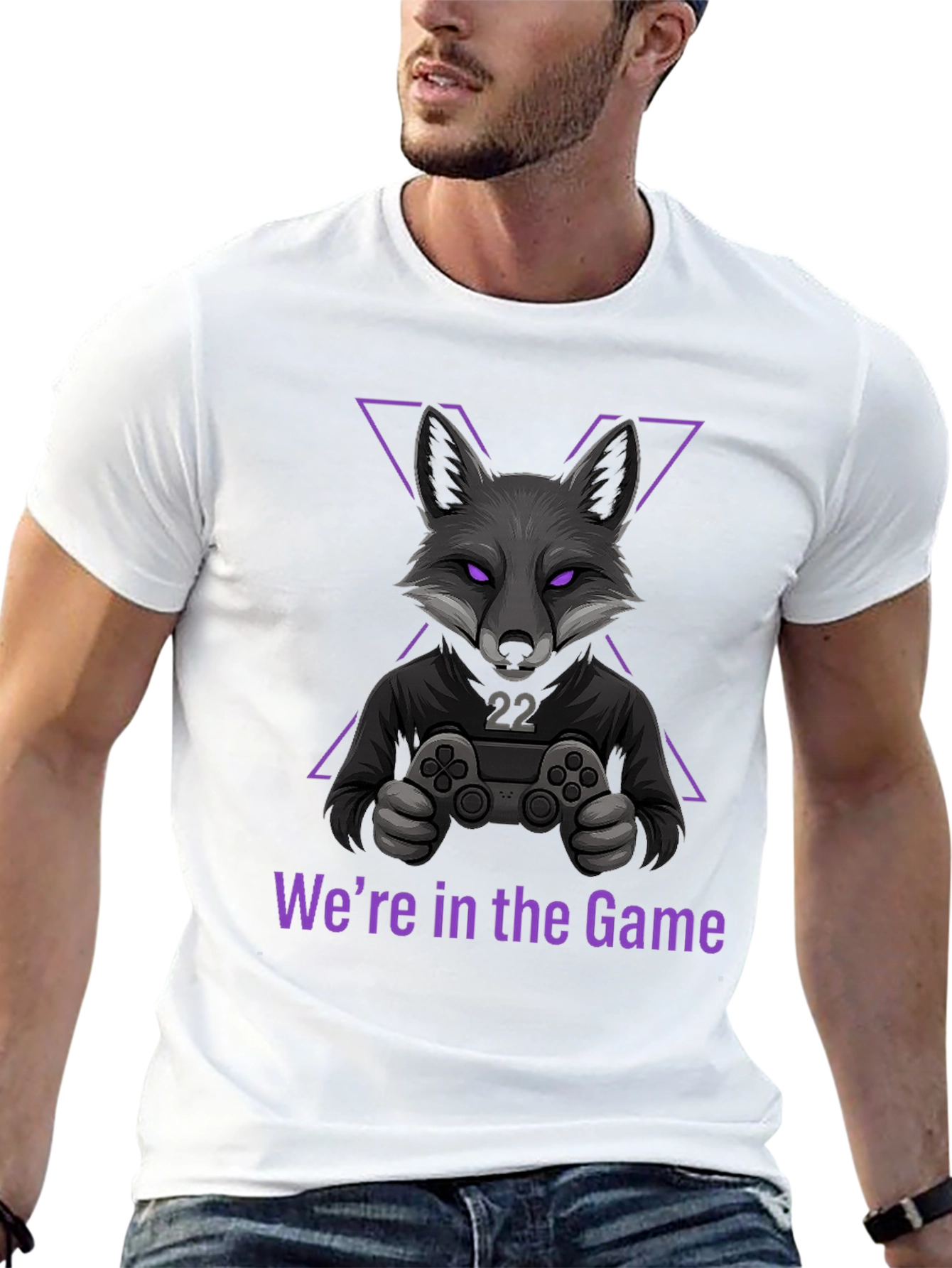 Gamer Fox T-Shirt - Were in the Game!