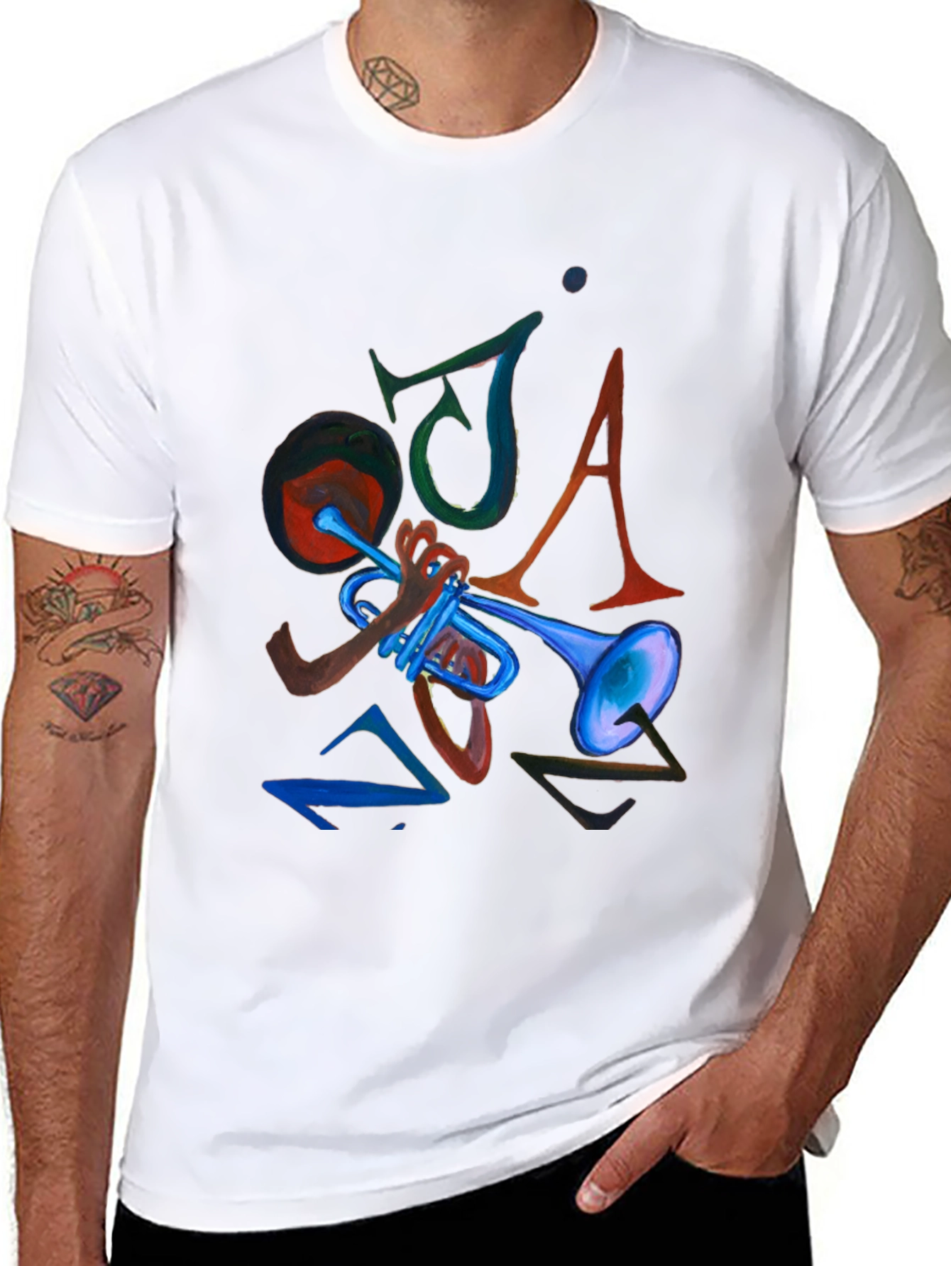Cool Jazz Graphic Tee - Unique Music Lover Gift