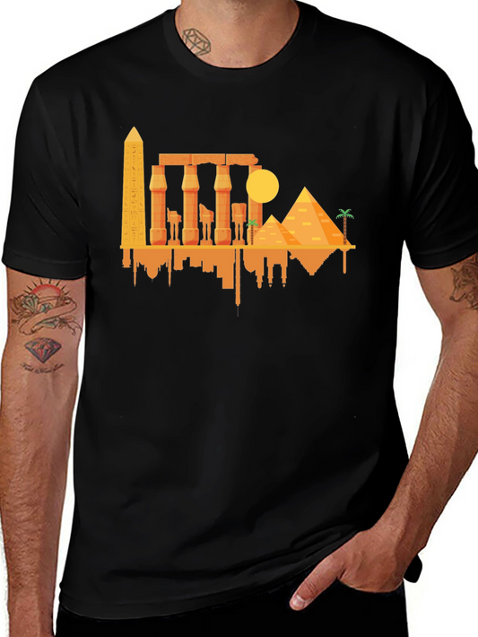 Egyptian Graphic Print Tee
