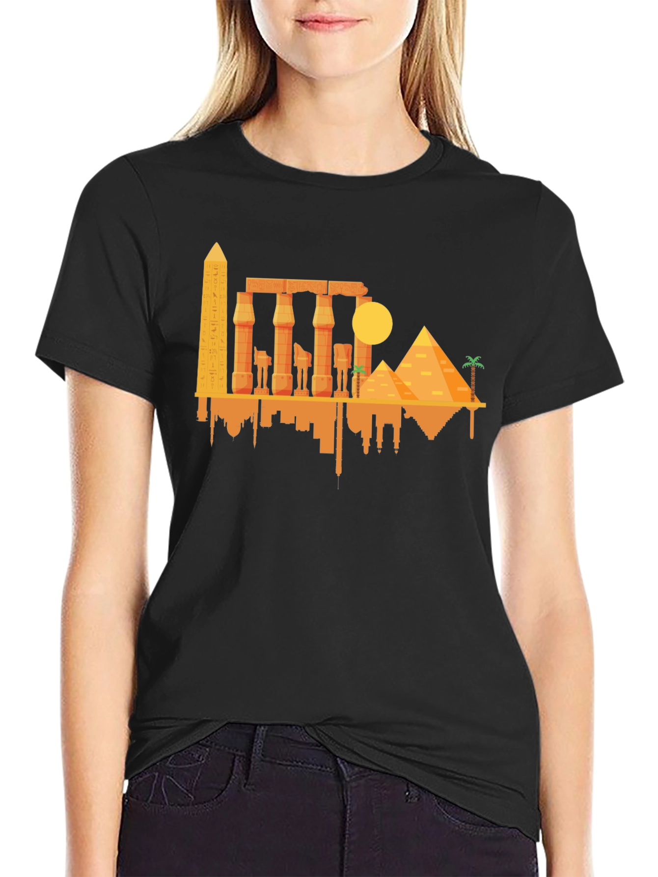 Egyptian Graphic Print Tee