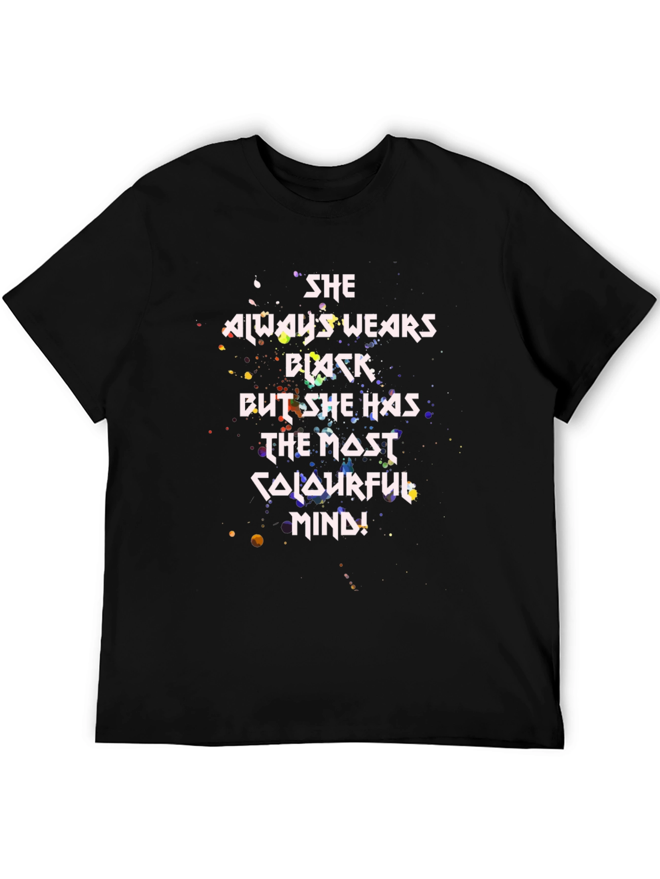 Colorful Mind Graphic T-Shirt