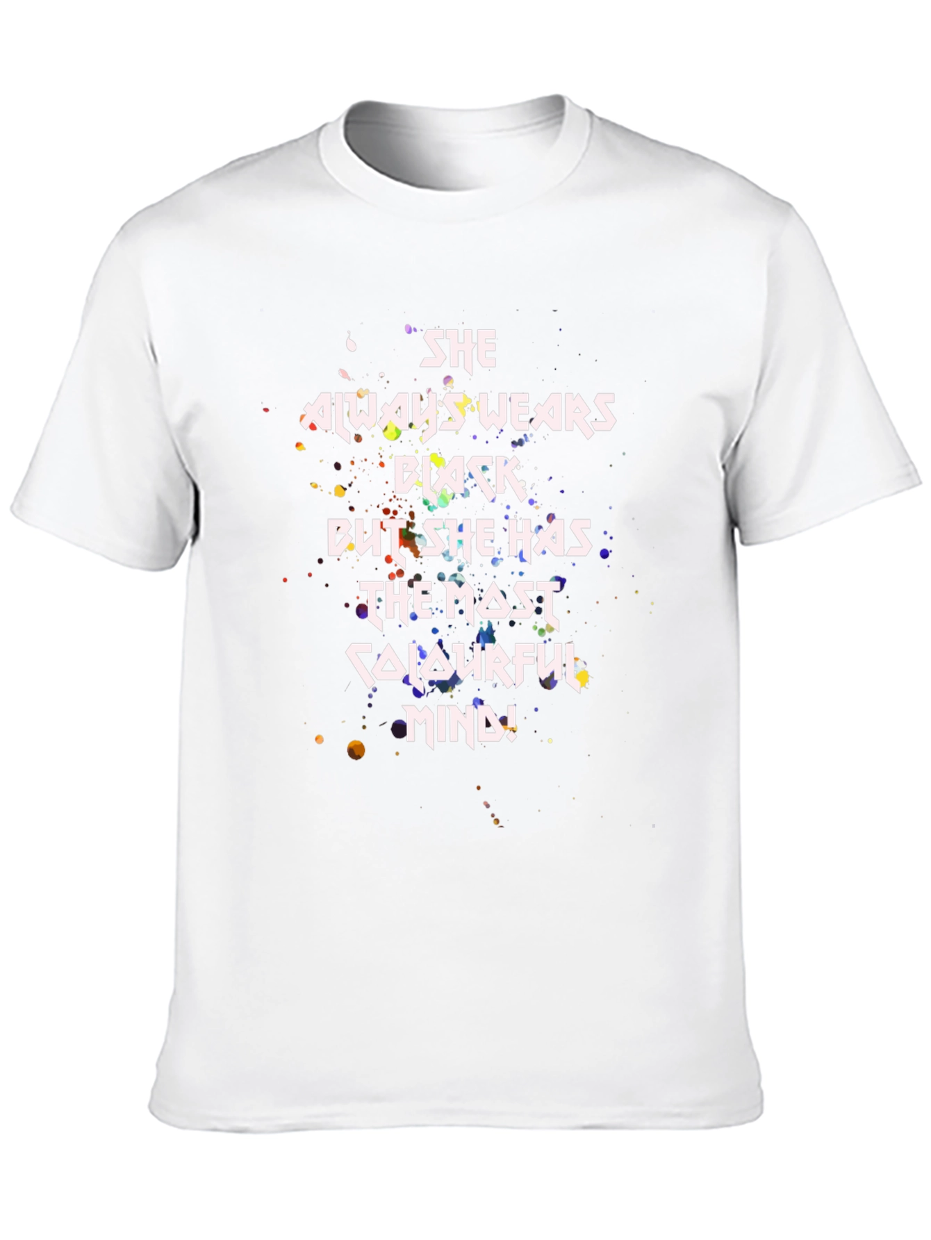 Colorful Mind Graphic T-Shirt
