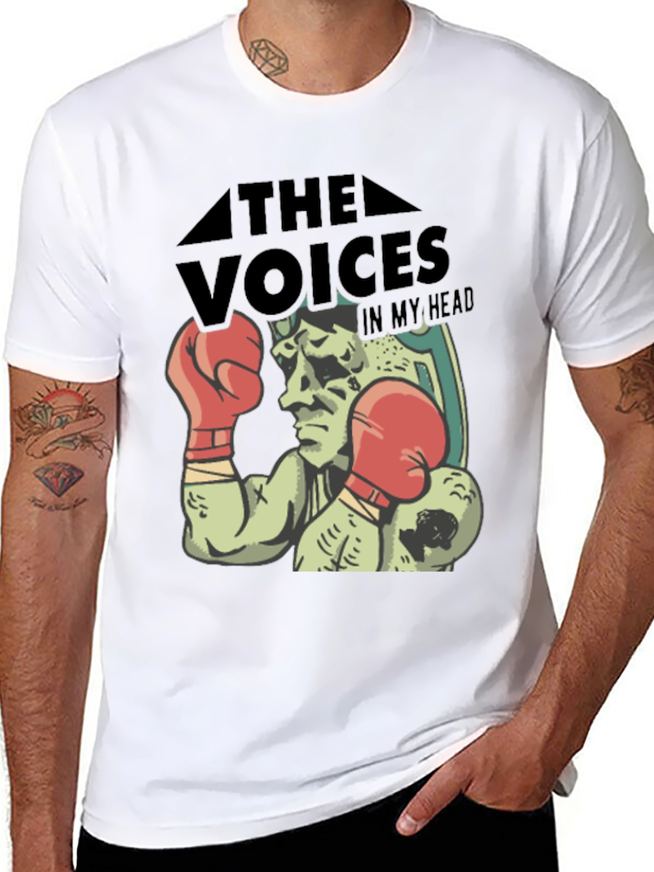 The Voices In My Head Graphic Tee