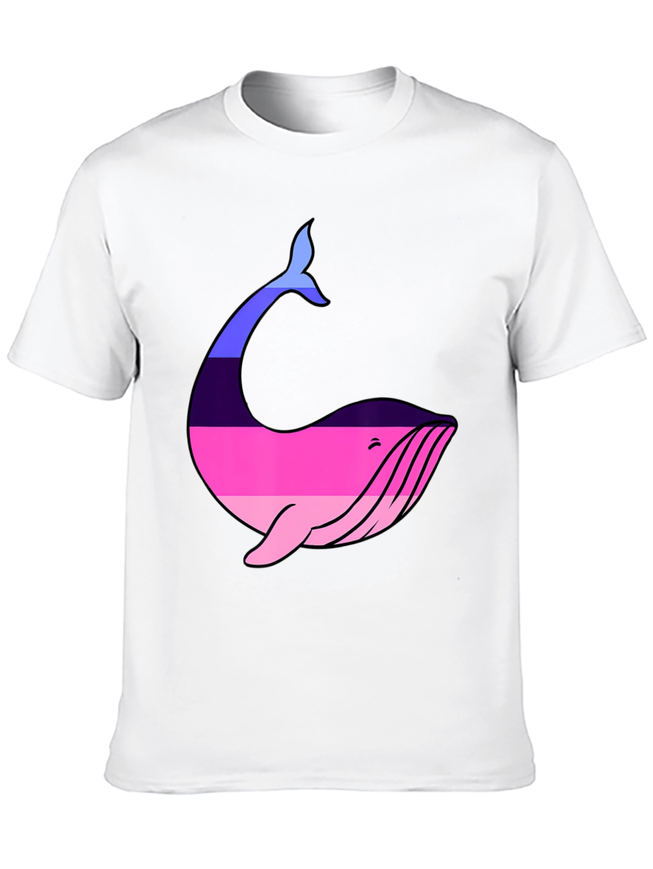 Whale Pride T-Shirt - Black