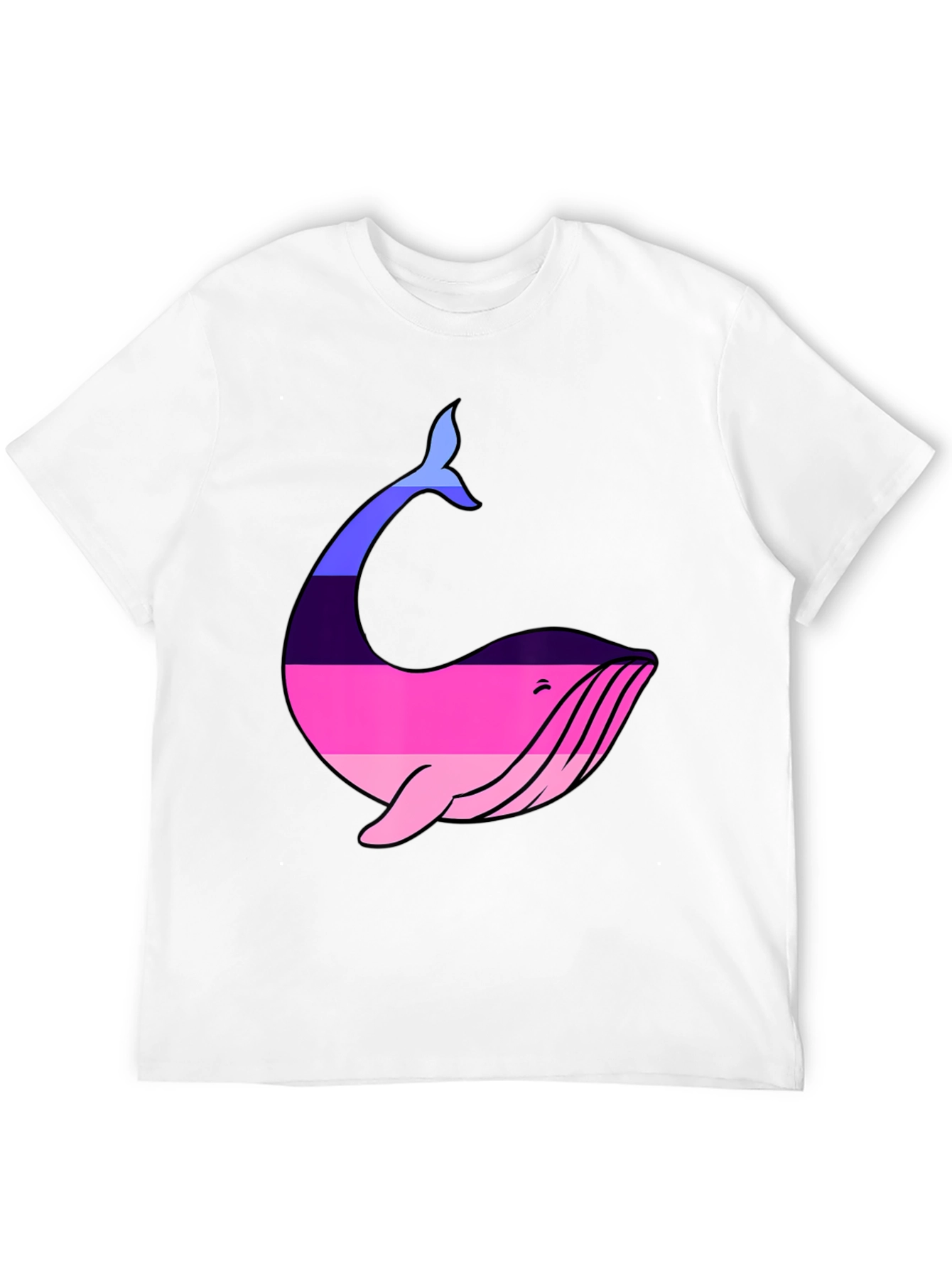 Whale Pride T-Shirt - Black