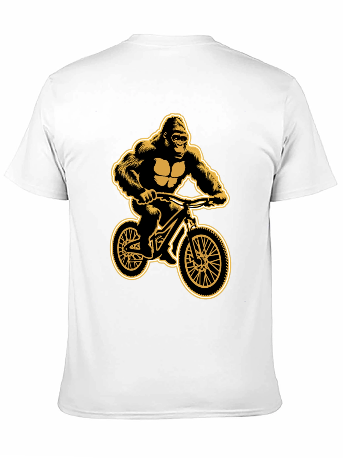 Gorilla Biker Graphic T-Shirt - Cool Animal Design