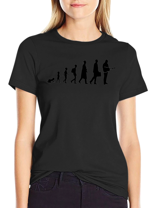Evolution of Man T-Shirt - Musician Humor Tee