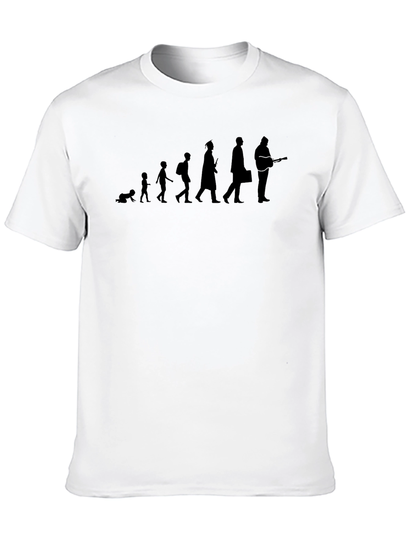 Evolution of Man T-Shirt - Musician Humor Tee