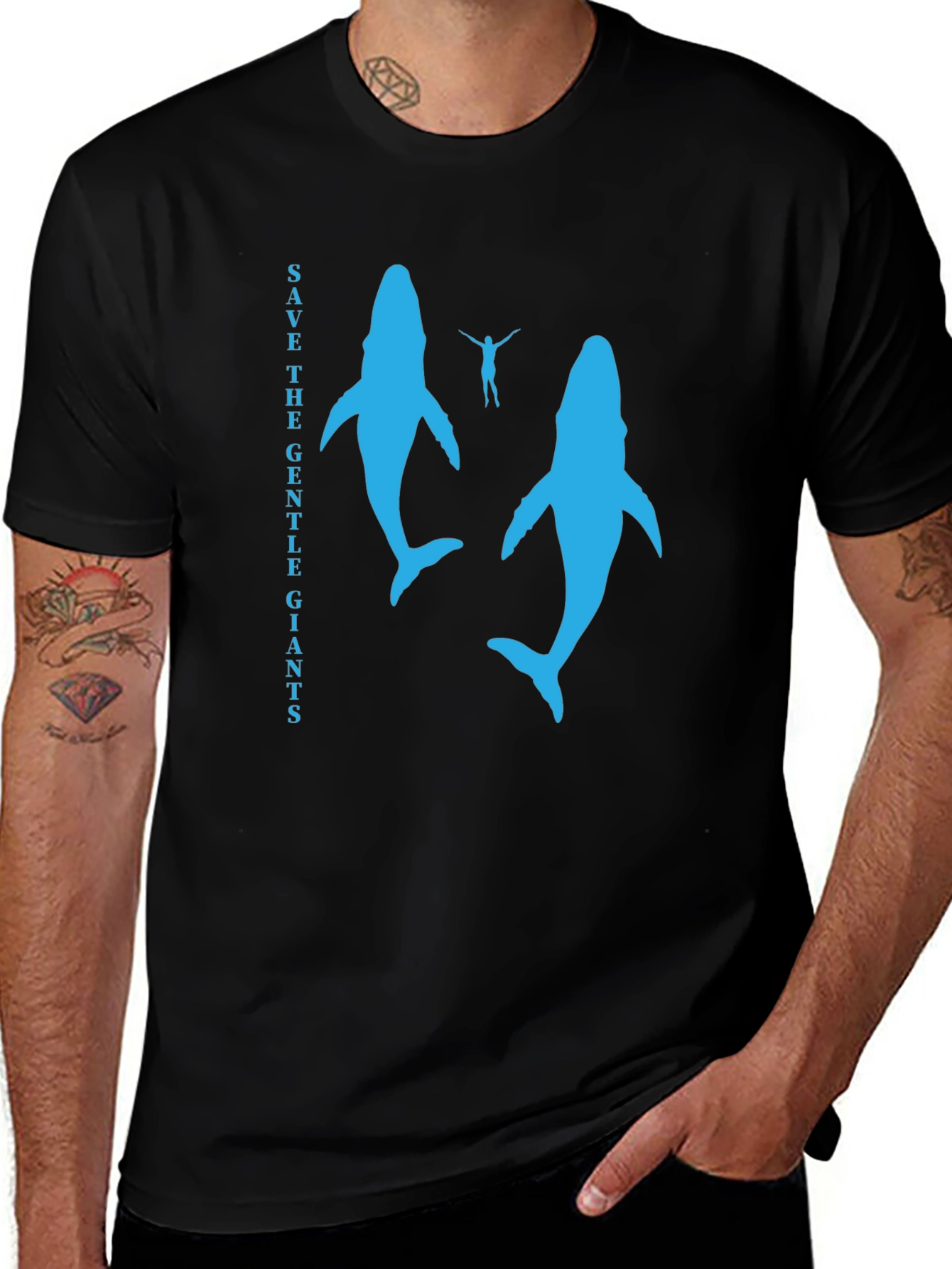 Save the Gentle Giants Graphic Tee