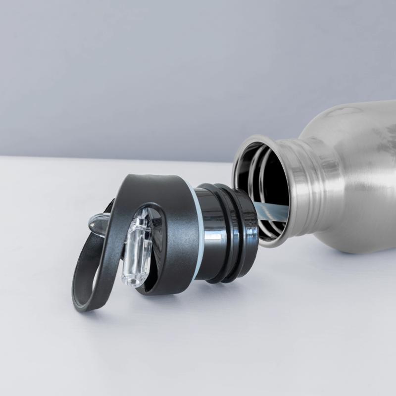 A rough ceramic mug is a handmade piece