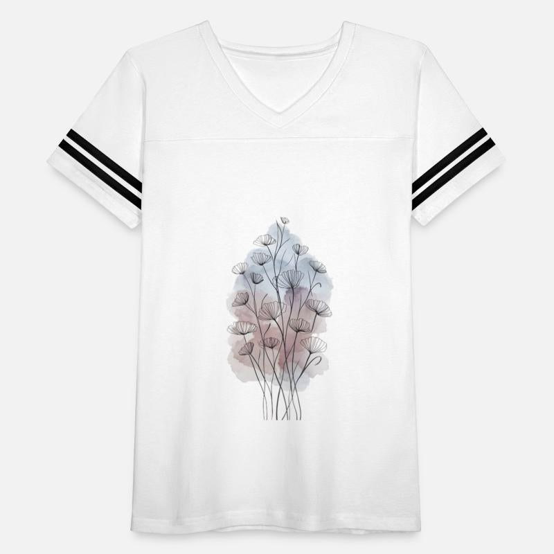 A Watercolor Illustration of Delicate Flowers